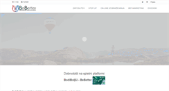 Desktop Screenshot of bebetter.si